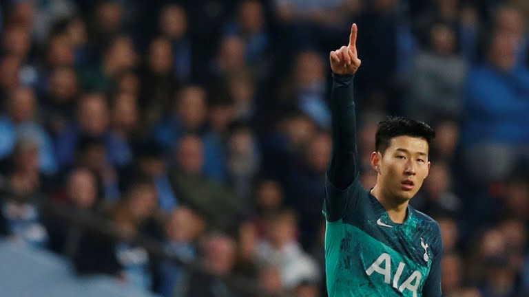 گل دوم تاتنهام به منچستر سیتی (سون)