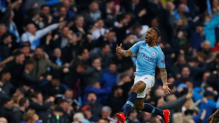 گل سوم منچستر سیتی به تاتنهام (استرلینگ)