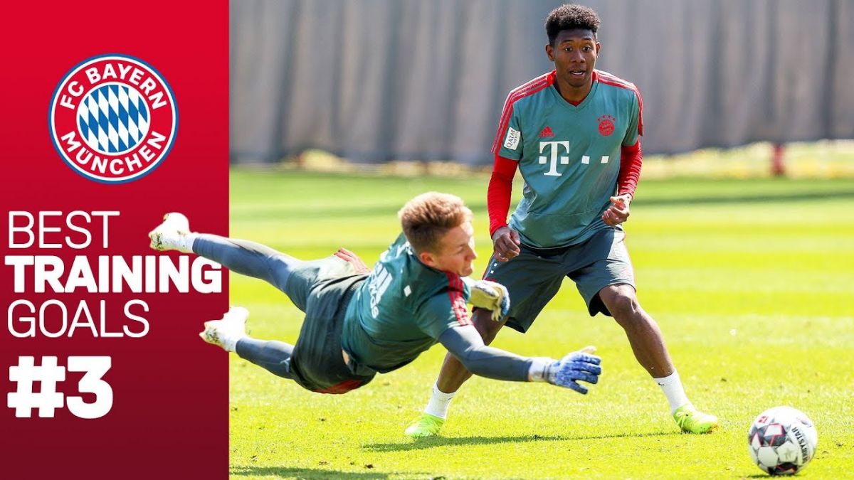 سوپرگلهای تمرینات بایرن مونیخ (29 فروردین)