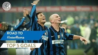 5 گل برتر اینتر مقابل رم