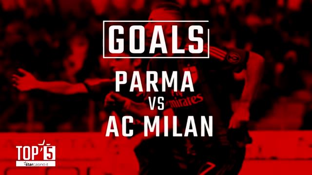 5 گل برتر میلان در ورزشگاه پارما