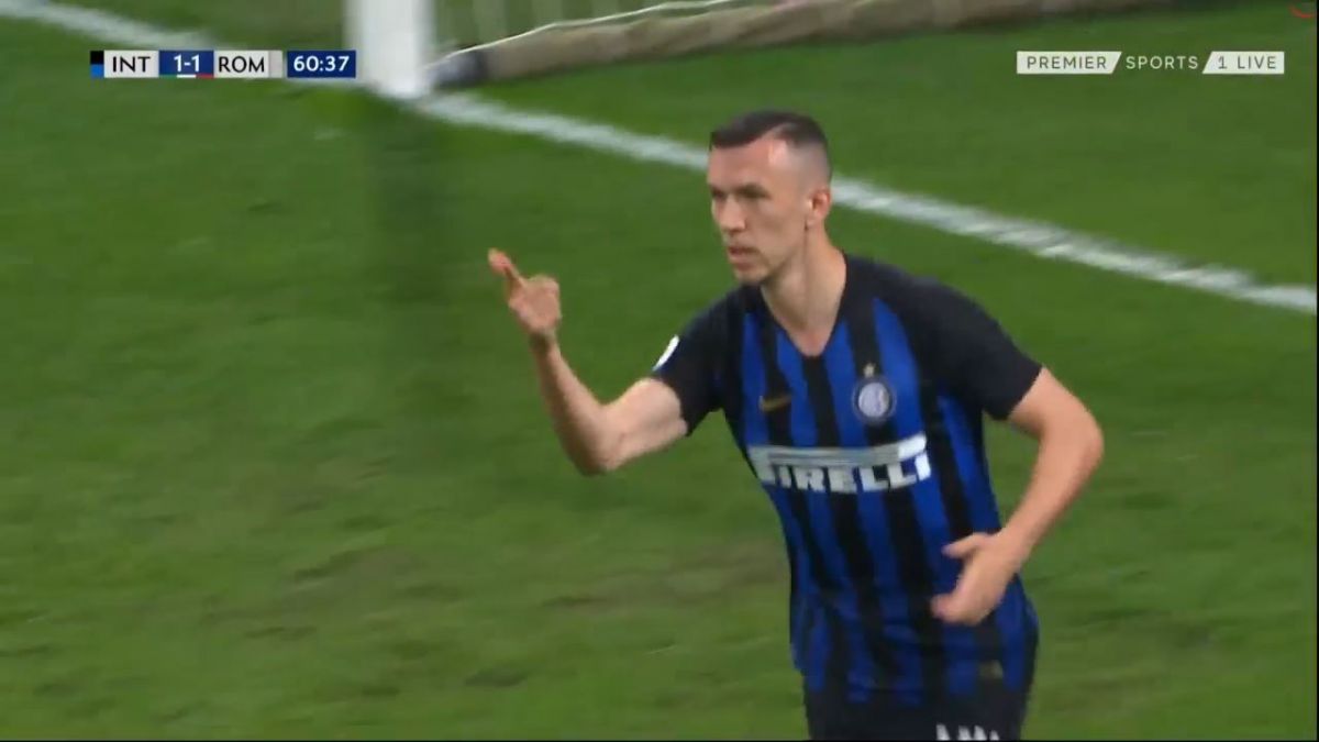 گل اول اینتر به رم (پریسیچ)