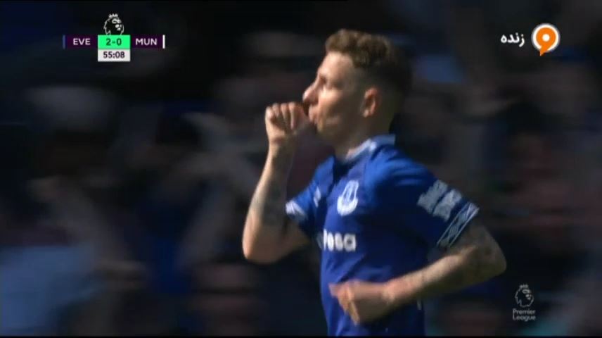 گل دیدنی و سوم اورتون به منچستر یونایتد توسط دینیه