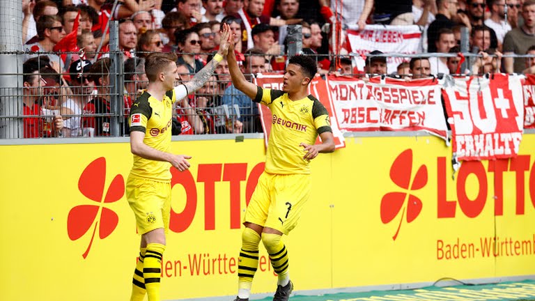 خلاصه بازی فرایبورگ 0-4 دورتموند