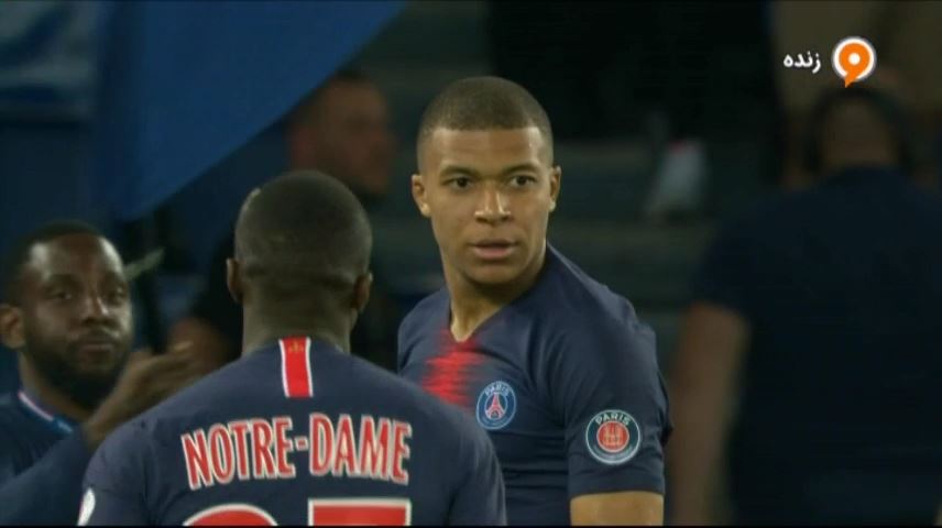 گل اول پاری سن ژرمن به موناکو (امباپه)