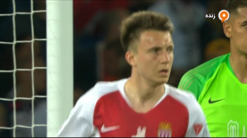 گل اول موناکو به پاری سن ژرمن (گولووین)