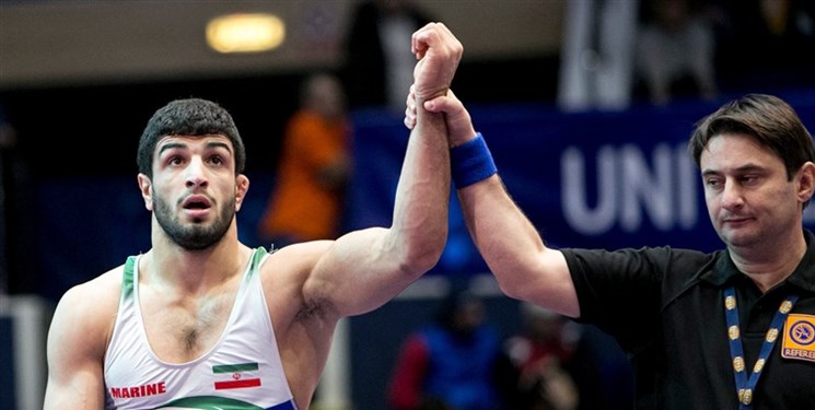 کشتی آزاد قهرمانی بزرگسالان آسیا؛ قاسمپور صاحب مدال طلا شد