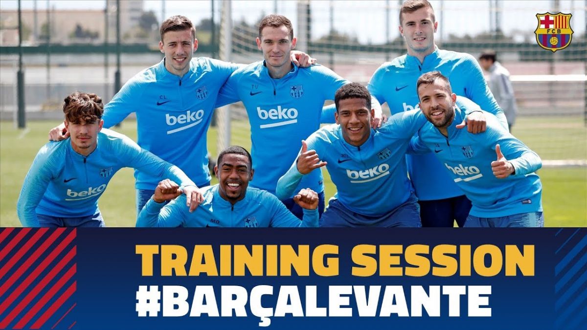 تمرین بارسلونا (4 اردیبهشت)