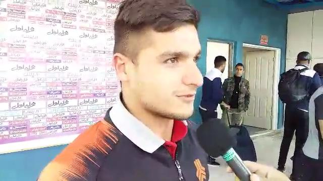 اختصاصی/ صحبت های پیمان میری بعد از بازی ماشین سازی - سایپا