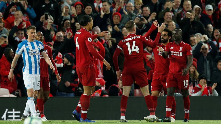 گل ثانیه 15 لیورپول به هادرسفیلد توسط کیتا