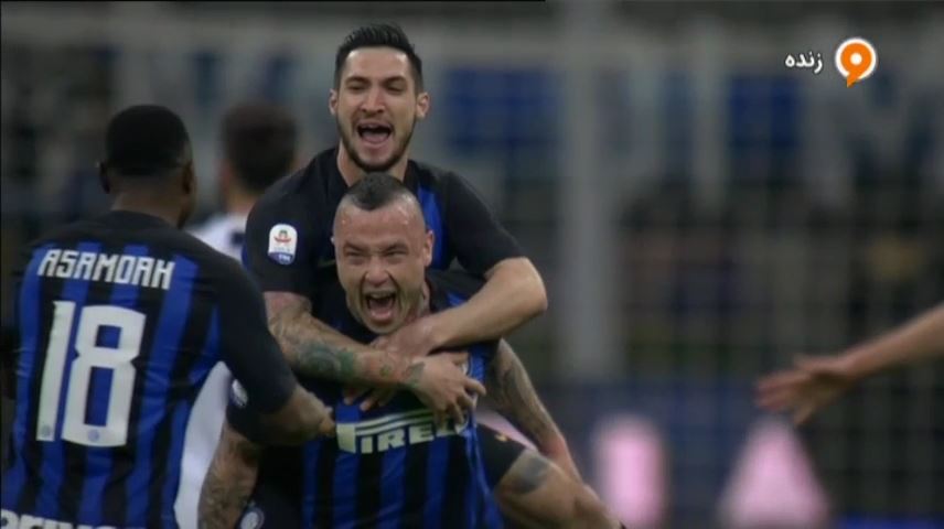 گل اول اینتر به یوونتوس (سوپرگل ناینگولان)