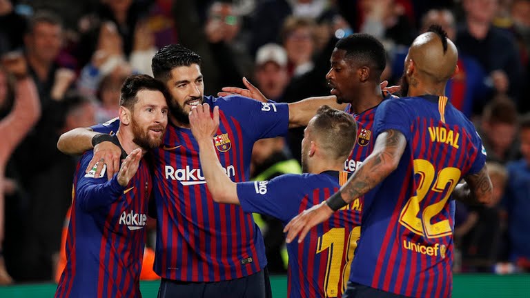 خلاصه بازی بارسلونا 1-0 لوانته (قهرمانی بارسا در لالیگا)