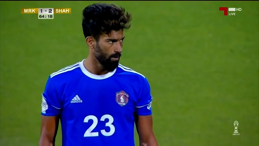 2 گل کاشته و پاس گل رامین رضاییان مقابل المرخية