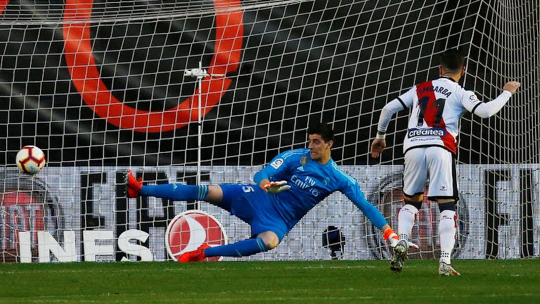 گل اول رایو وایکانو به رئال مادرید (امباربا)