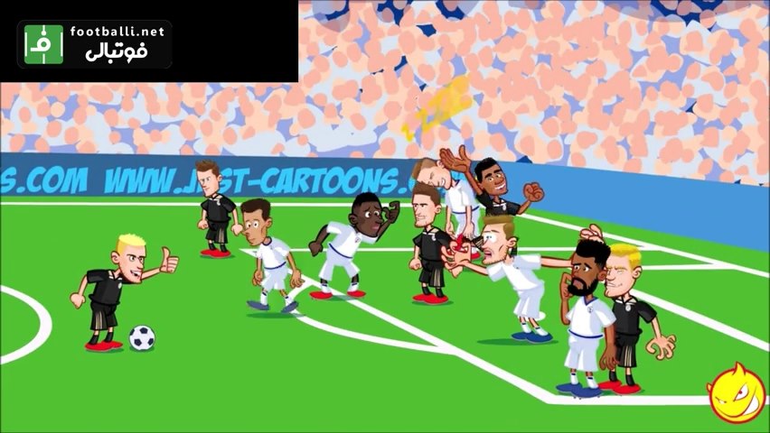 انیمیشن طنز بازی تاتنهام 0-1 آژاکس
