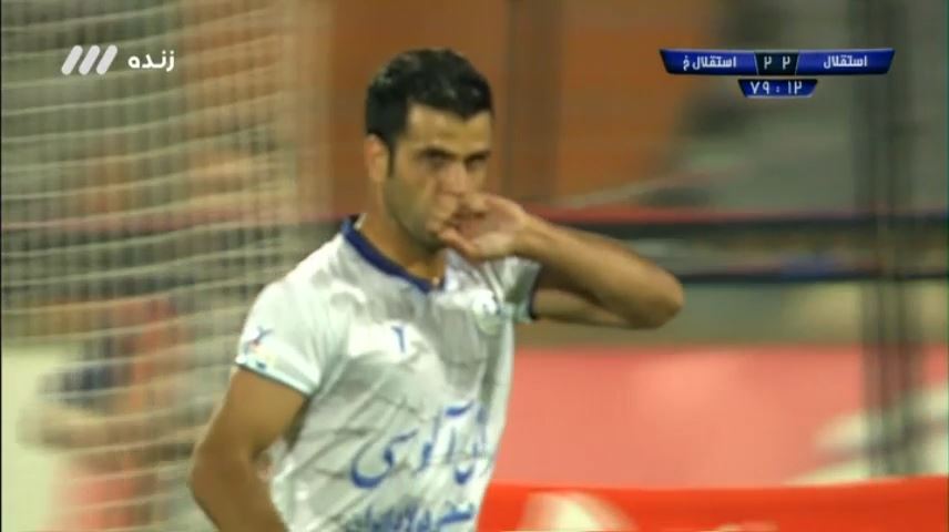 گل دوم استقلال خوزستان به استقلال (کلانتری)