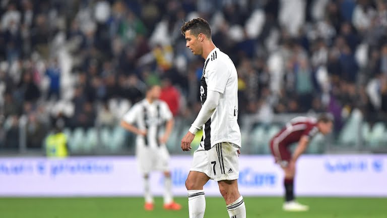 عملکرد رونالدو مقابل تورینو