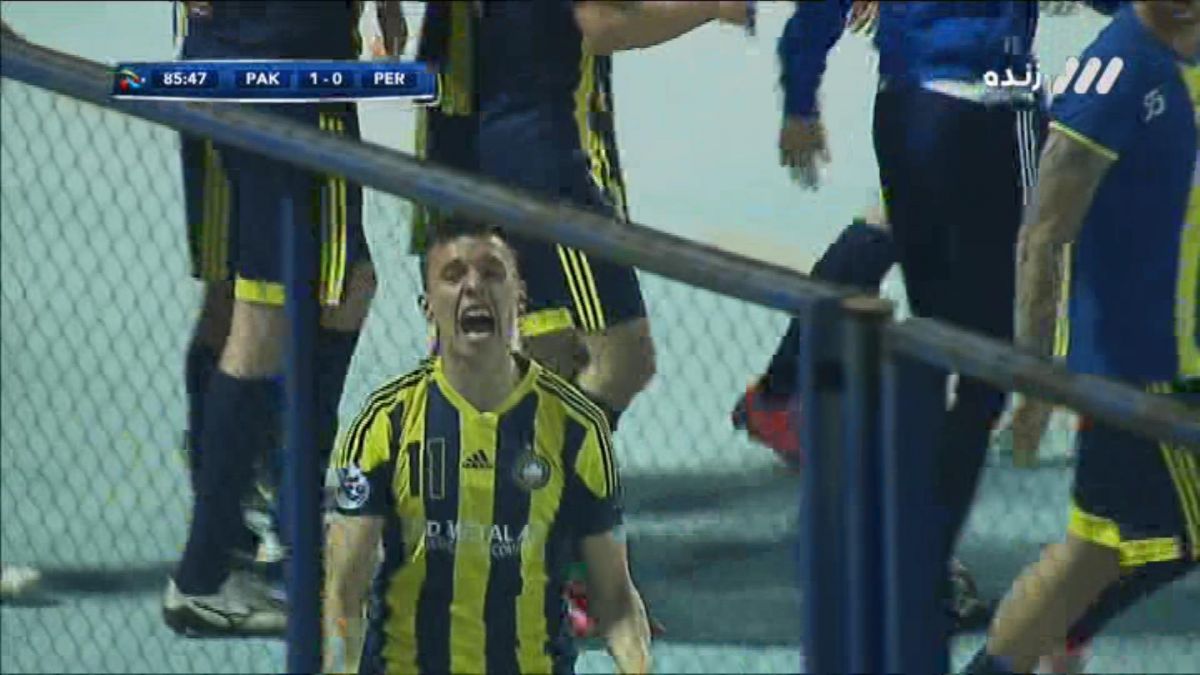 گل اول پاختاکور به پرسپولیس (ایگور سرگیف)