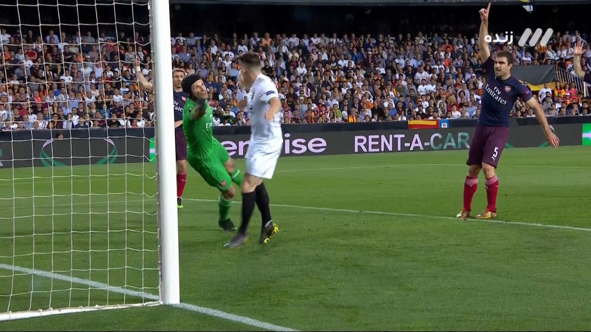 گل دوم والنسیا به آرسنال (گامیرو)