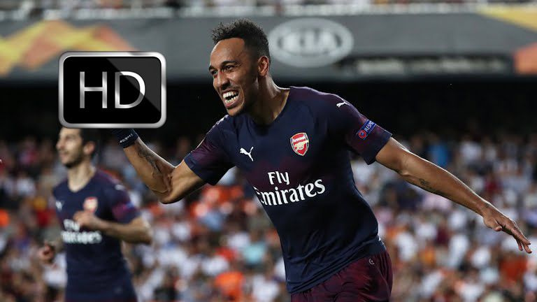 خلاصه بازی والنسیا 2-4 آرسنال (کیفیت HD)