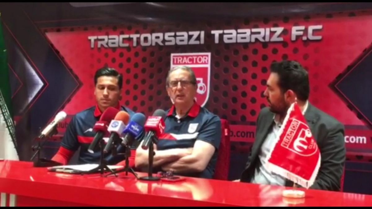 اختصاصی/ لحظاتی از کنفرانس خبری جرج لیکنز پیش از بازی با پارس جنوبی