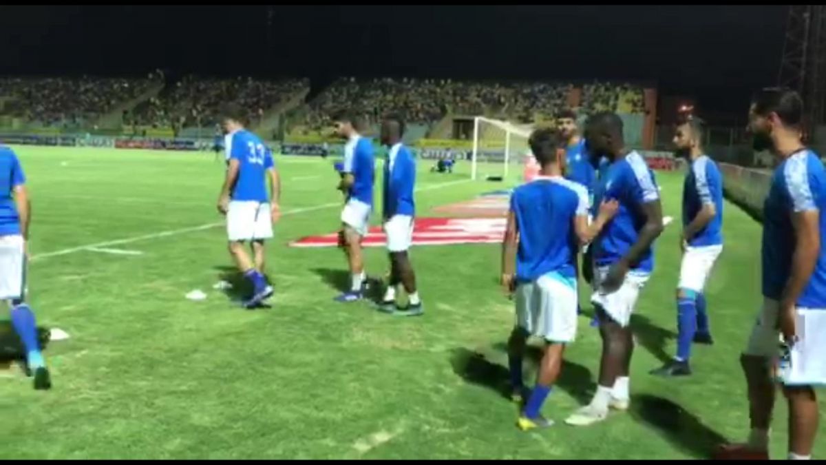 اختصاصی/ گرم کردن بازیکنان استقلال پیش از بازی با نفت آبادان