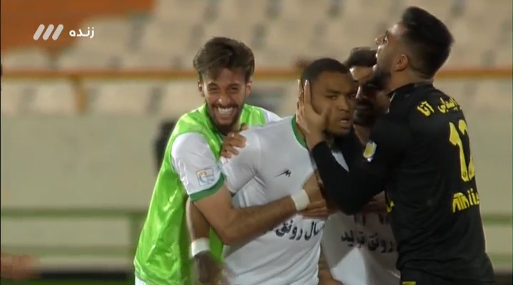 گل اول ماشین سازی به پرسپولیس (کویتونگو)