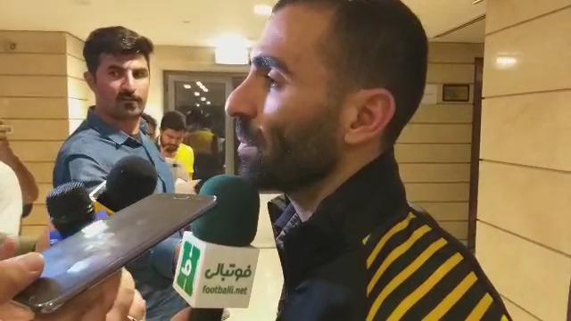 اختصاصی/ صحبتهای مهدی کیانی و سعید آقایی بعد از بازی پدیده - سپاهان