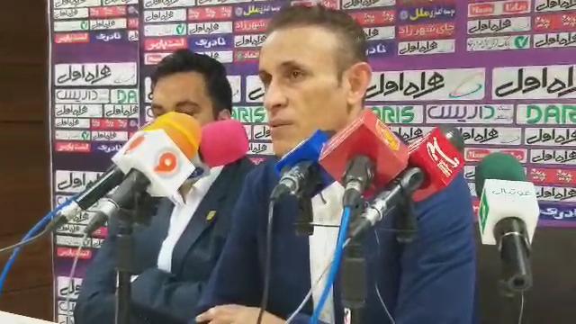 اختصاصی/ کنفرانس خبری یحیی گل محمدی بعد از بازی با سپاهان