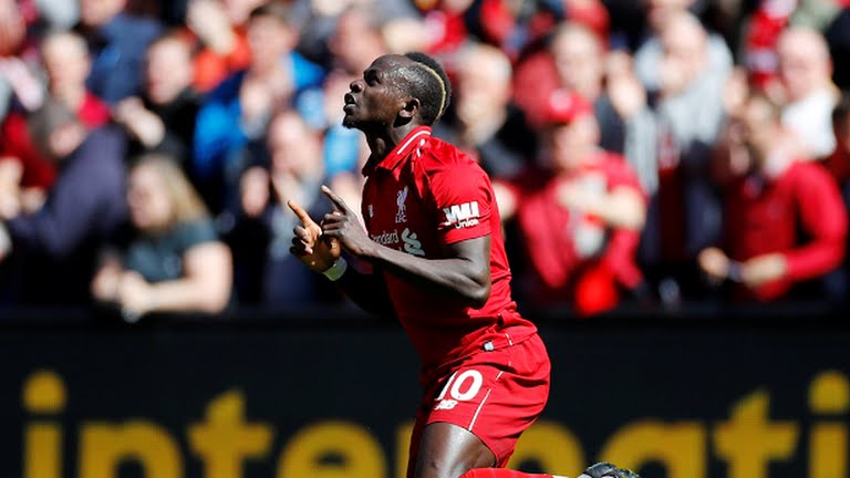 گل اول لیورپول به ولورهمپتون (مانه)