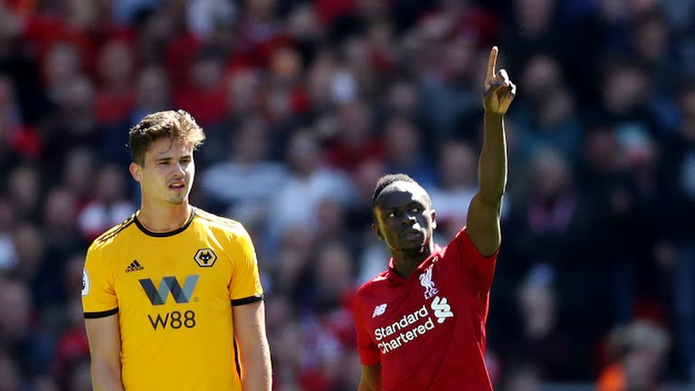 گل دوم لیورپول به ولورهمپتون (دبل مانه)