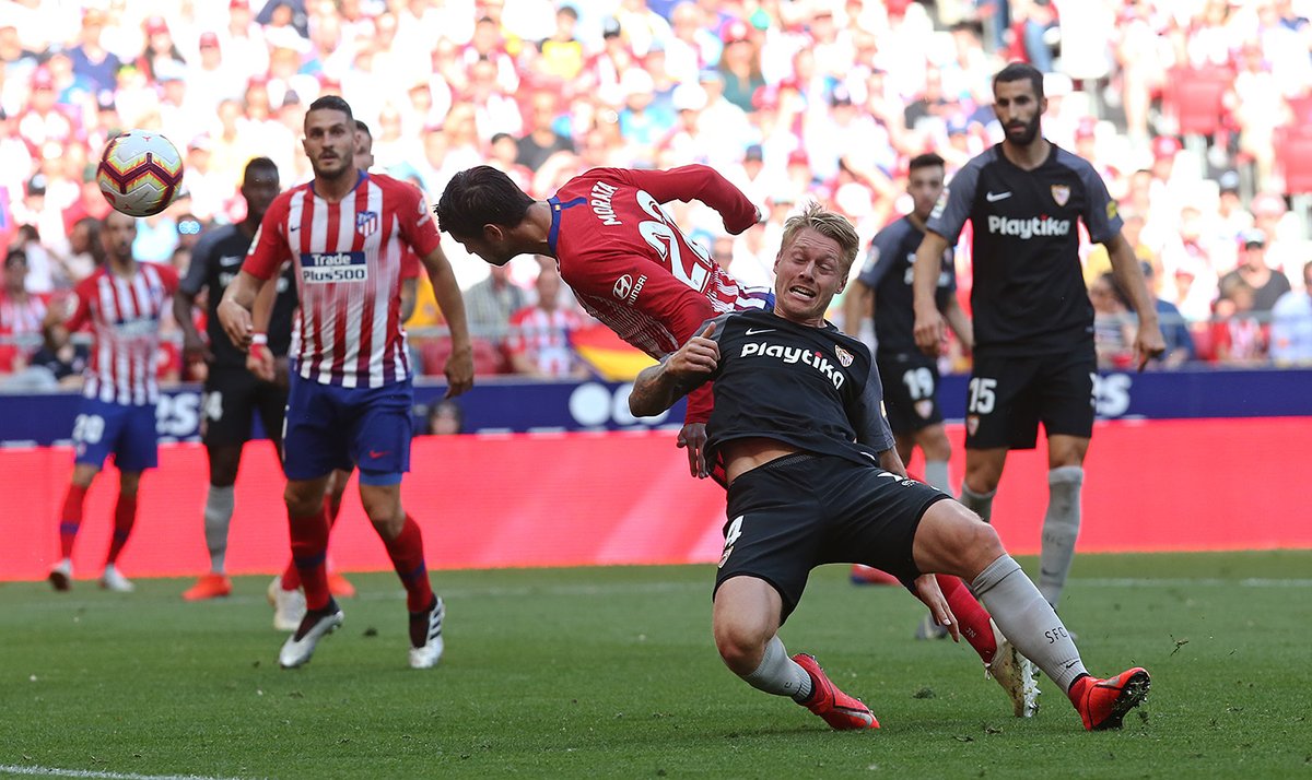 خلاصه بازی اتلتیکو مادرید 1-1 سویا