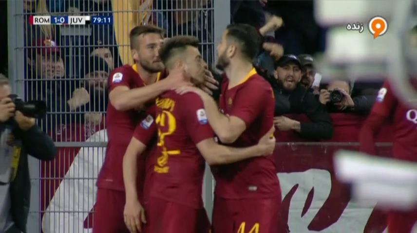 گل اول رم به یوونتوس (فلورنزی)