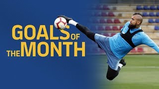 گل های برتر بارسلونا در تمرینات ماه آوریل 2019