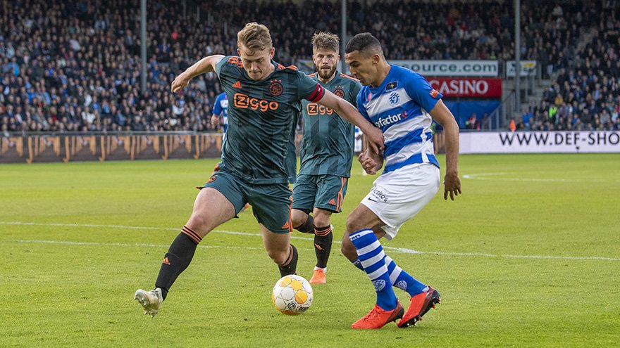 خلاصه بازی خرافشاپ 1-4 آژاکس (قهرمانی آژاکس در لیگ هلند)