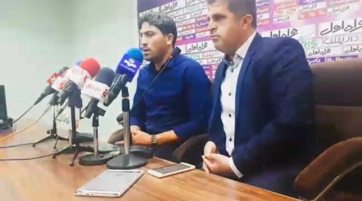 اختصاصی/ کنفرانس خبری علوی سرمربی استقلال خوزستان پس از شکست مقابل سپاهان