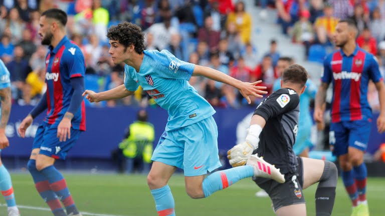 خلاصه بازی لوانته 2-2 اتلتیکو مادرید (کامبک 10 نفره اتلتیکو)