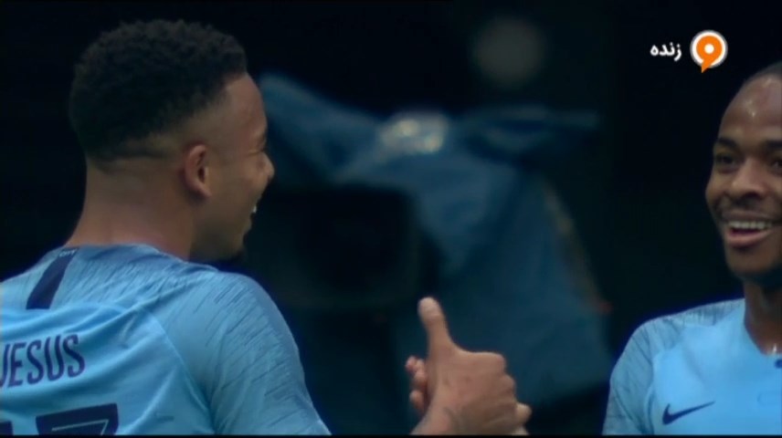 گل دوم منچستر سیتی به واتفورد (گابریل ژسوس)