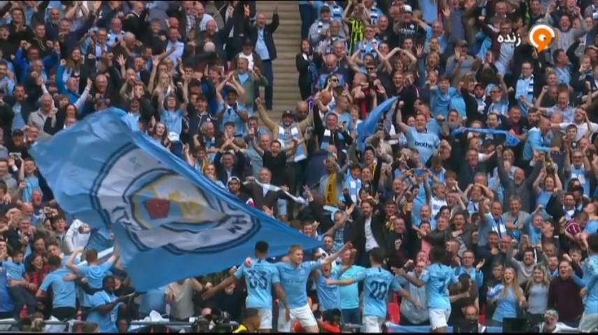 گل سوم منچستر سیتی به واتفورد (دی بروینه)