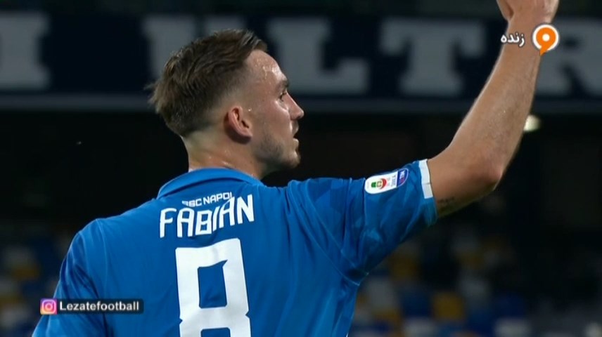 گل سوم ناپولی به اینتر (رویز)