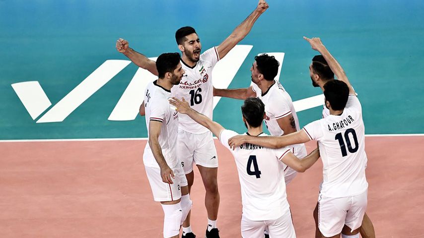 لیگ ملتهای والیبال 2019: ایران 3-0 آلمان