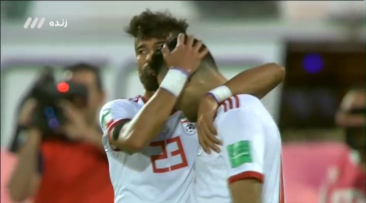 گل دوم ایران به سوریه (طارمی)