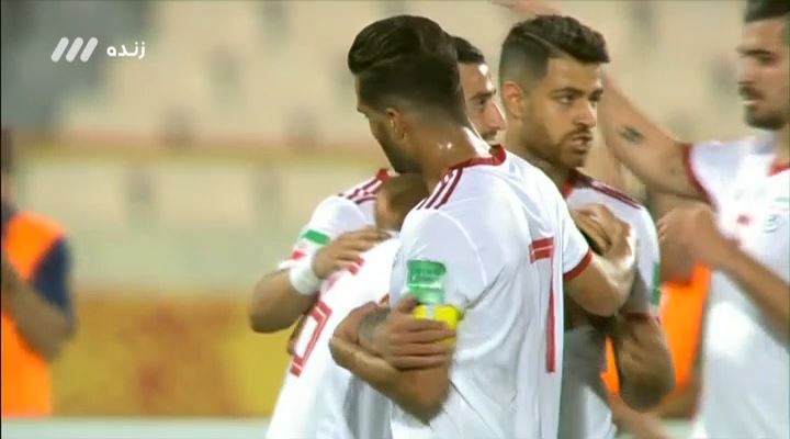 گل پنجم ایران به سوریه (صیادمنش)