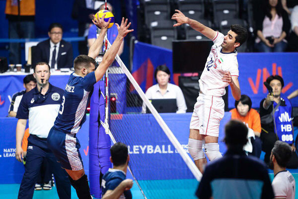 لیگ ملتهای والیبال 2019: ایران 3-1 آرژانتین