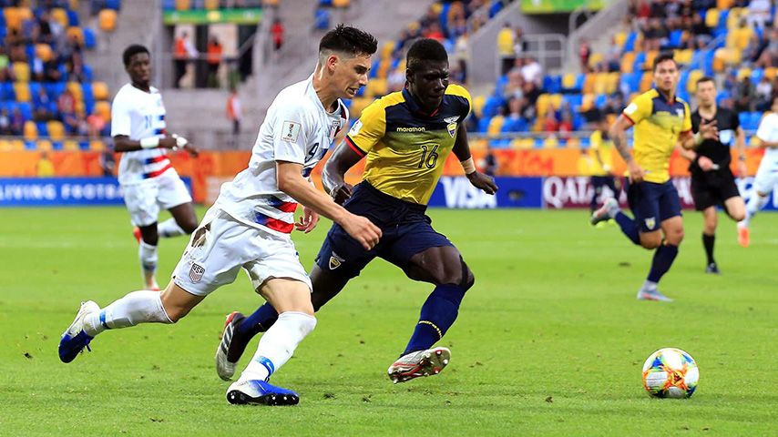 خلاصه بازی آمریکا 1-2 اکوادور (1/4 جام جهانی زیر 20 سال)