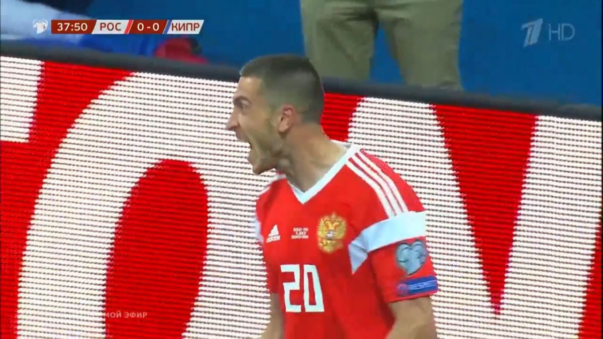 خلاصه بازی روسیه 1-0 قبرس