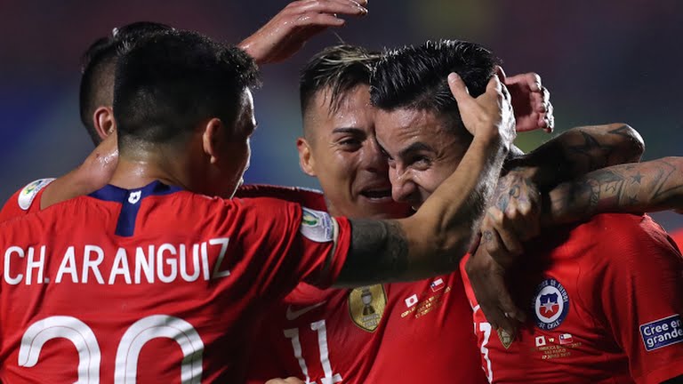 گل اول شیلی به ژاپن (اریک پولگار)