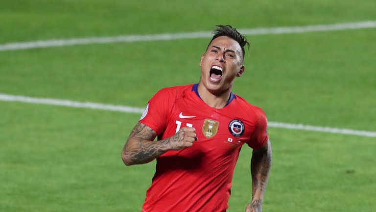 گل چهارم شیلی به ژاپن (وارگاس)