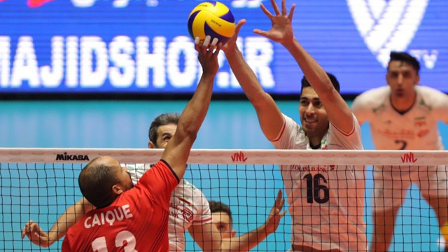 لیگ ملتهای والیبال 2019: ایران 3-1 پرتغال