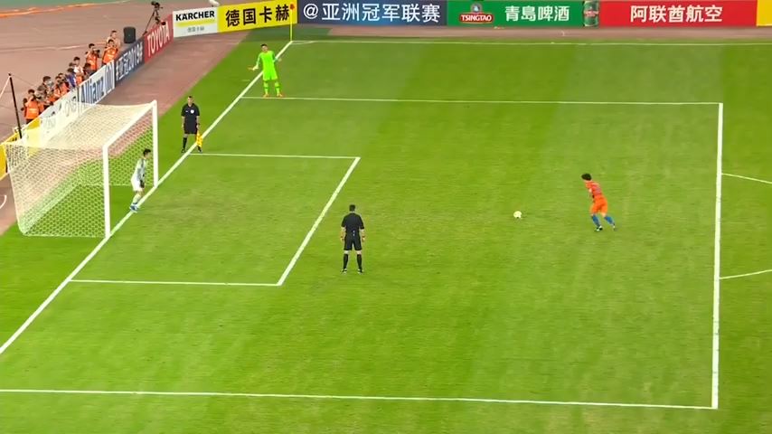خلاصه بازی شاندونگ و گوانگژو +پنالتی (گلزنی فلینی و پائولینیو)